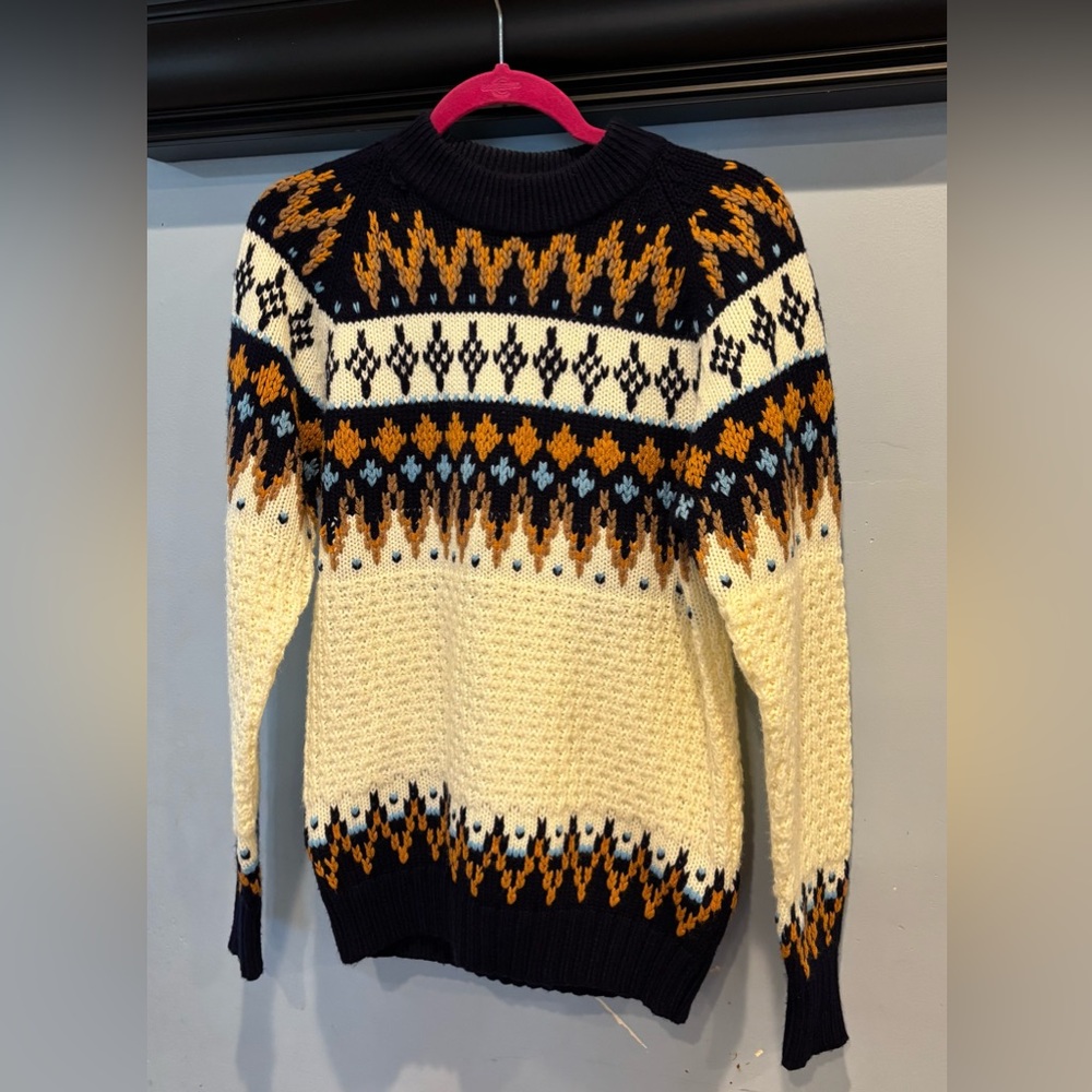 Vintage Lord & Lord Nordic Style‎ Warm Ski Scandi Sweater Size Medium